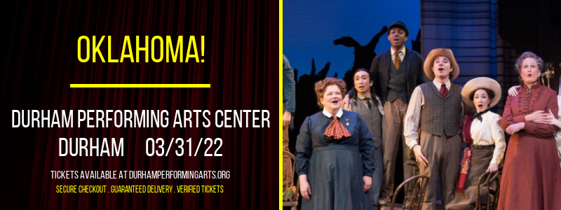Oklahoma! at Durham Performing Arts Center tickets Oklahoma! at Durham Performing Arts Center