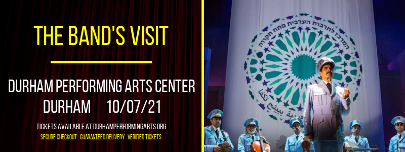 The Band's Visit at Durham Performing Arts Center tickets The Band's Visit at Durham Performing Arts Center