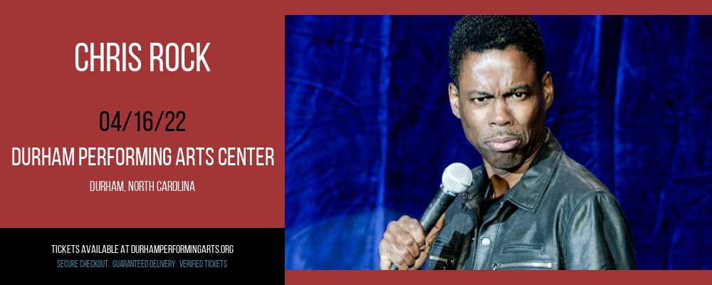 Chris Rock at Durham Performing Arts Center tickets Chris Rock at Durham Performing Arts Center