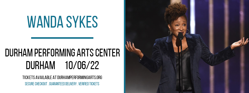 Wanda Sykes at Durham Performing Arts Center tickets Wanda Sykes at Durham Performing Arts Center