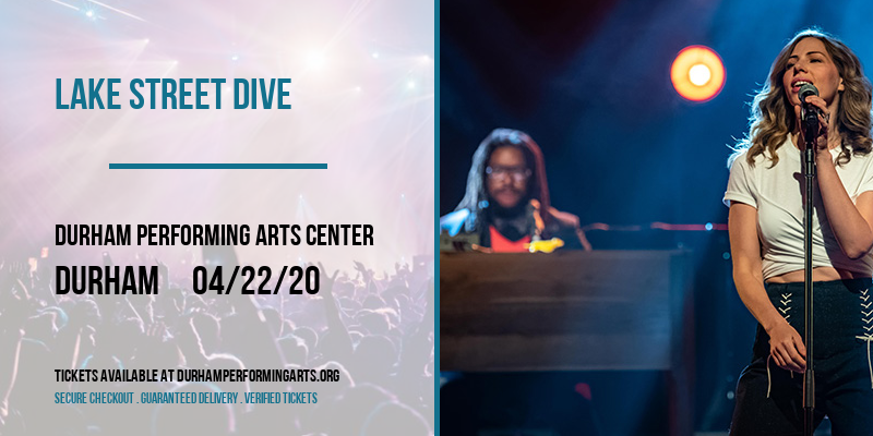 Lake Street Dive at Durham Performing Arts Center tickets Lake Street Dive at Durham Performing Arts Center