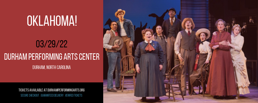 Oklahoma! at Durham Performing Arts Center tickets Oklahoma! at Durham Performing Arts Center
