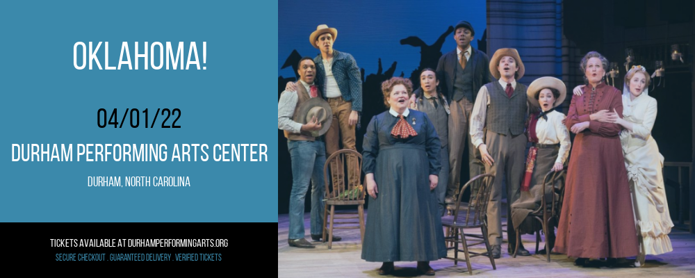 Oklahoma! at Durham Performing Arts Center tickets Oklahoma! at Durham Performing Arts Center