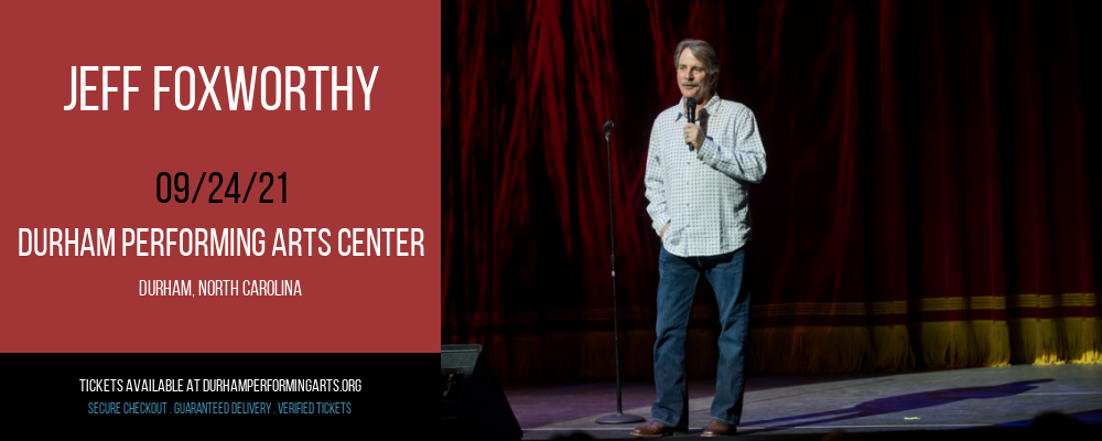 Jeff Foxworthy at Durham Performing Arts Center
