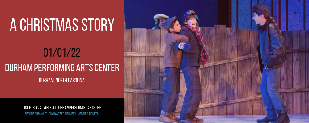 A Christmas Story at Durham Performing Arts Center tickets A Christmas Story at Durham Performing Arts Center