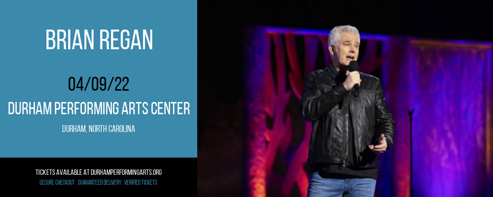 Brian Regan at Durham Performing Arts Center tickets Brian Regan at Durham Performing Arts Center