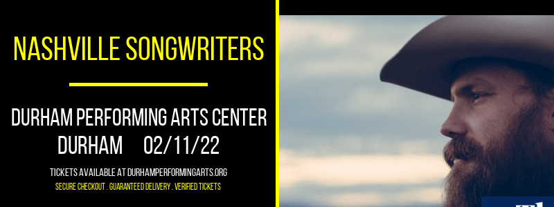 Nashville Songwriters at Durham Performing Arts Center tickets Nashville Songwriters at Durham Performing Arts Center