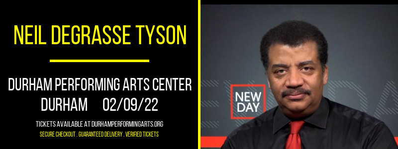 Neil deGrasse Tyson at Durham Performing Arts Center