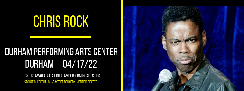 Chris Rock at Durham Performing Arts Center