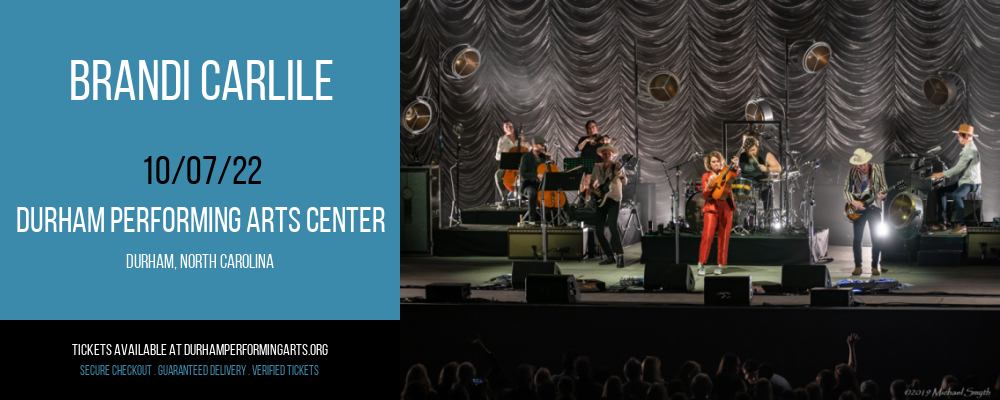 Brandi Carlile at Durham Performing Arts Center tickets Brandi Carlile at Durham Performing Arts Center