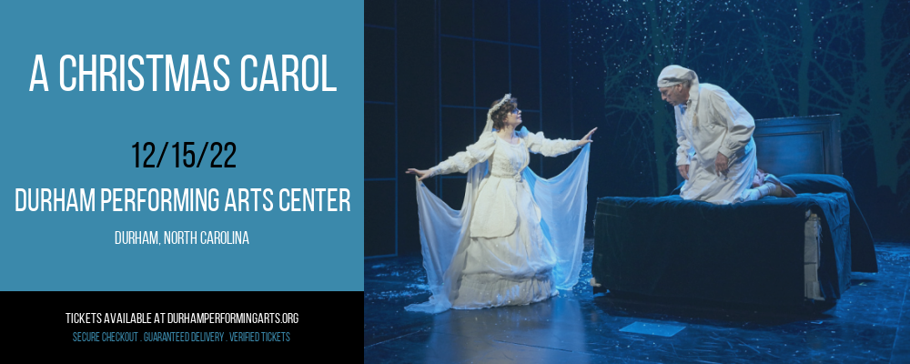 A Christmas Carol at Durham Performing Arts Center tickets A Christmas Carol at Durham Performing Arts Center