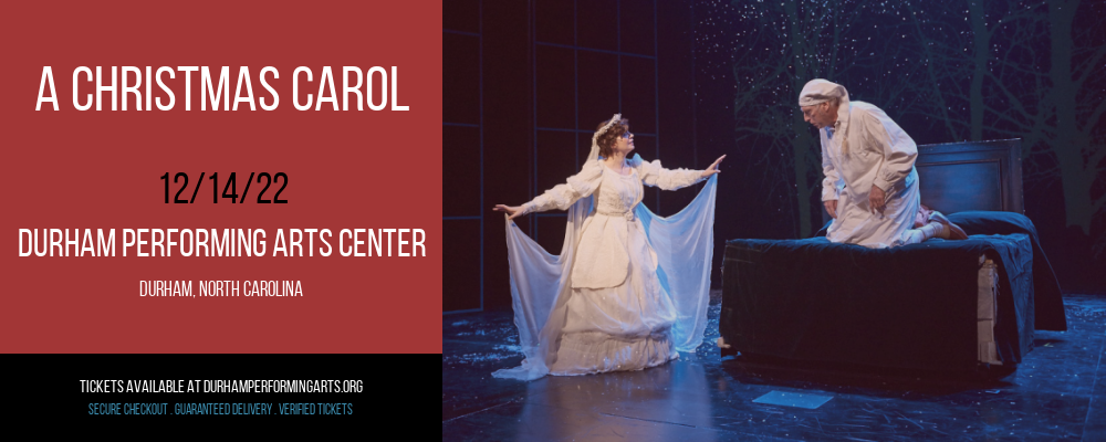 A Christmas Carol at Durham Performing Arts Center