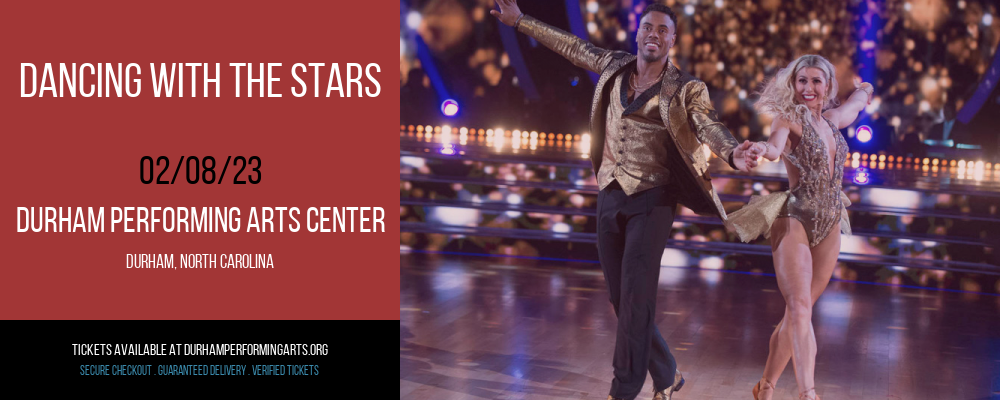 Dancing With The Stars at Durham Performing Arts Center tickets Dancing With The Stars at Durham Performing Arts Center