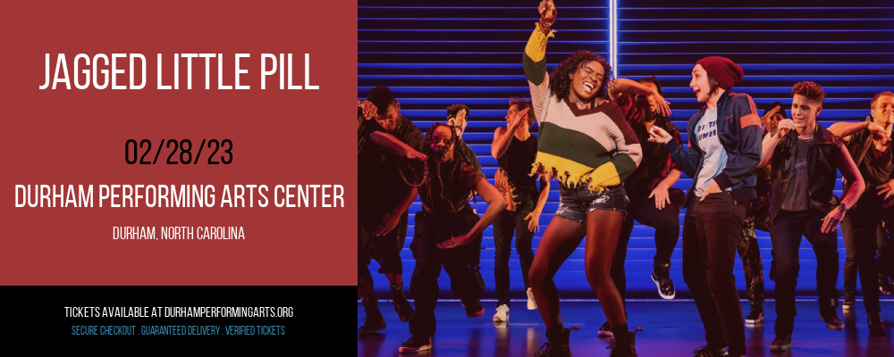 Jagged Little Pill at Durham Performing Arts Center tickets Jagged Little Pill at Durham Performing Arts Center