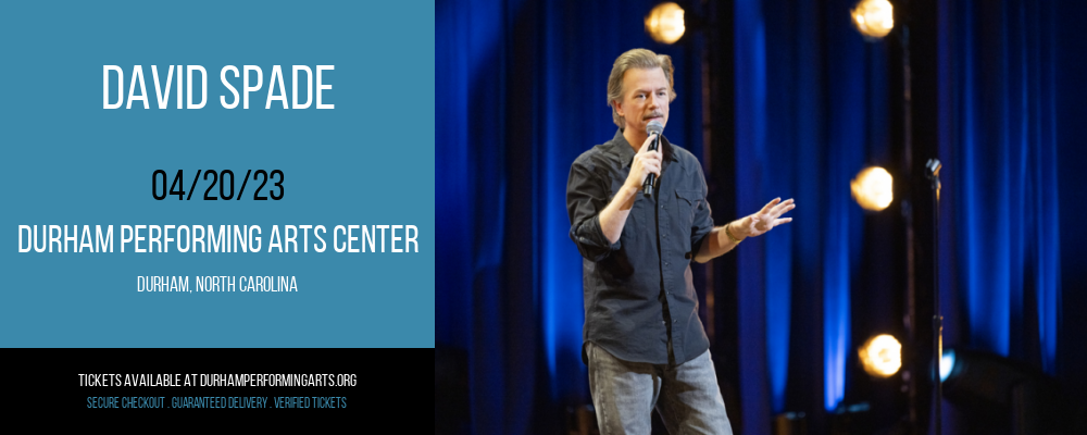 David Spade at Durham Performing Arts Center