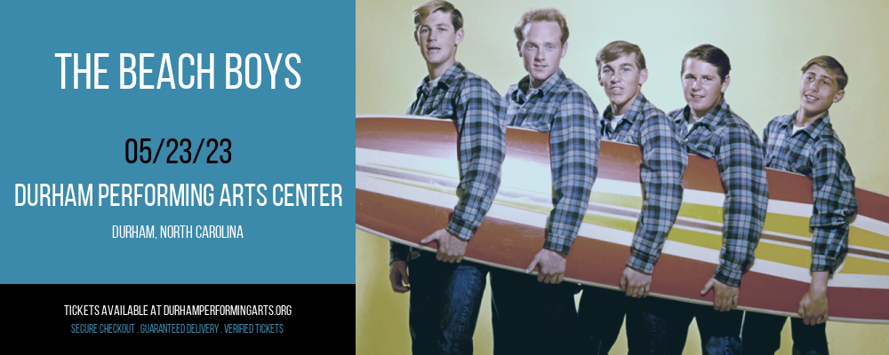 The Beach Boys at Durham Performing Arts Center