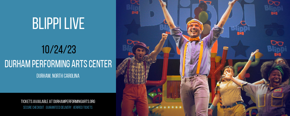 Blippi Live at Durham Performing Arts Center