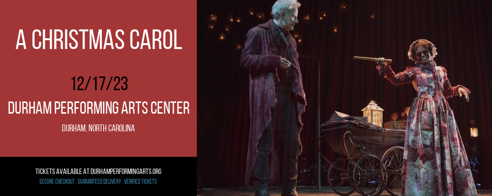 A Christmas Carol at Durham Performing Arts Center