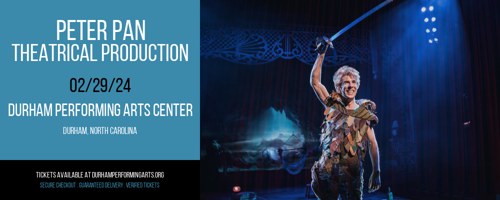 Peter Pan at Durham Performing Arts Center