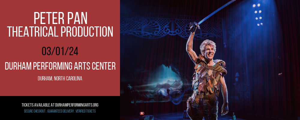 Peter Pan at Durham Performing Arts Center