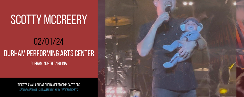 Scotty McCreery at Durham Performing Arts Center