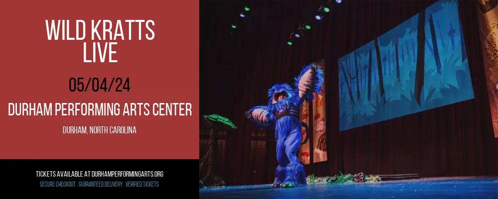Wild Kratts - Live at Durham Performing Arts Center