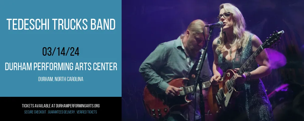 Tedeschi Trucks Band at Durham Performing Arts Center