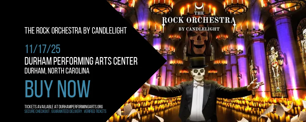 The Rock Orchestra By Candlelight at Durham Performing Arts Center