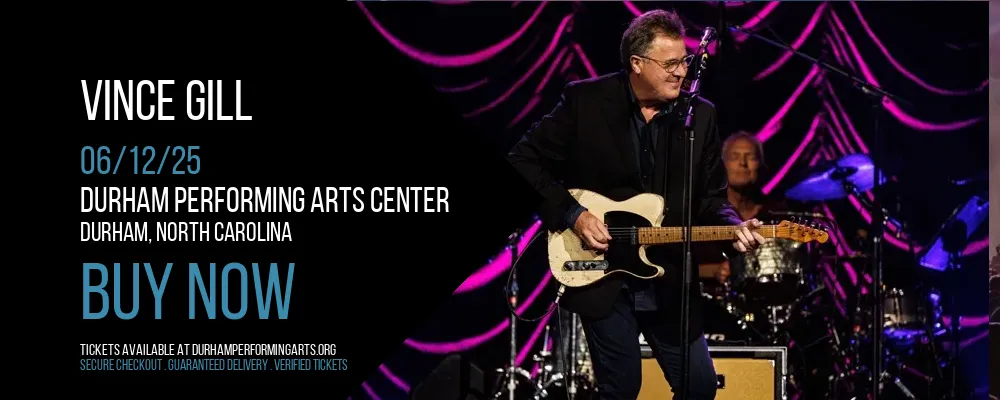 Vince Gill at Durham Performing Arts Center