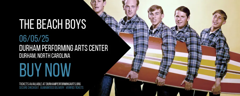 The Beach Boys at Durham Performing Arts Center