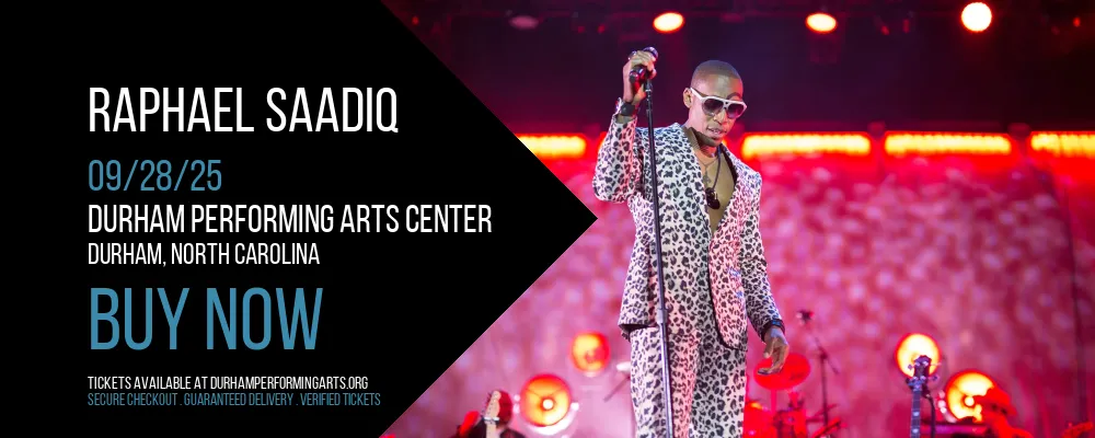 Raphael Saadiq at Durham Performing Arts Center