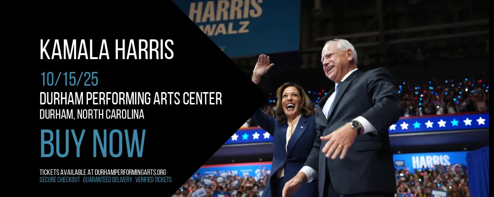 Kamala Harris at Durham Performing Arts Center