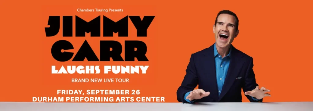 Jimmy Carr at Durham Performing Arts Center