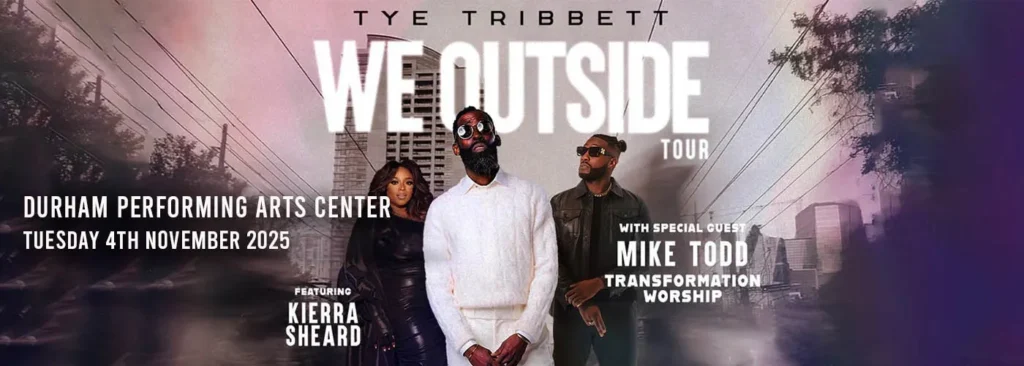 Tye Tribbett at Durham Performing Arts Center