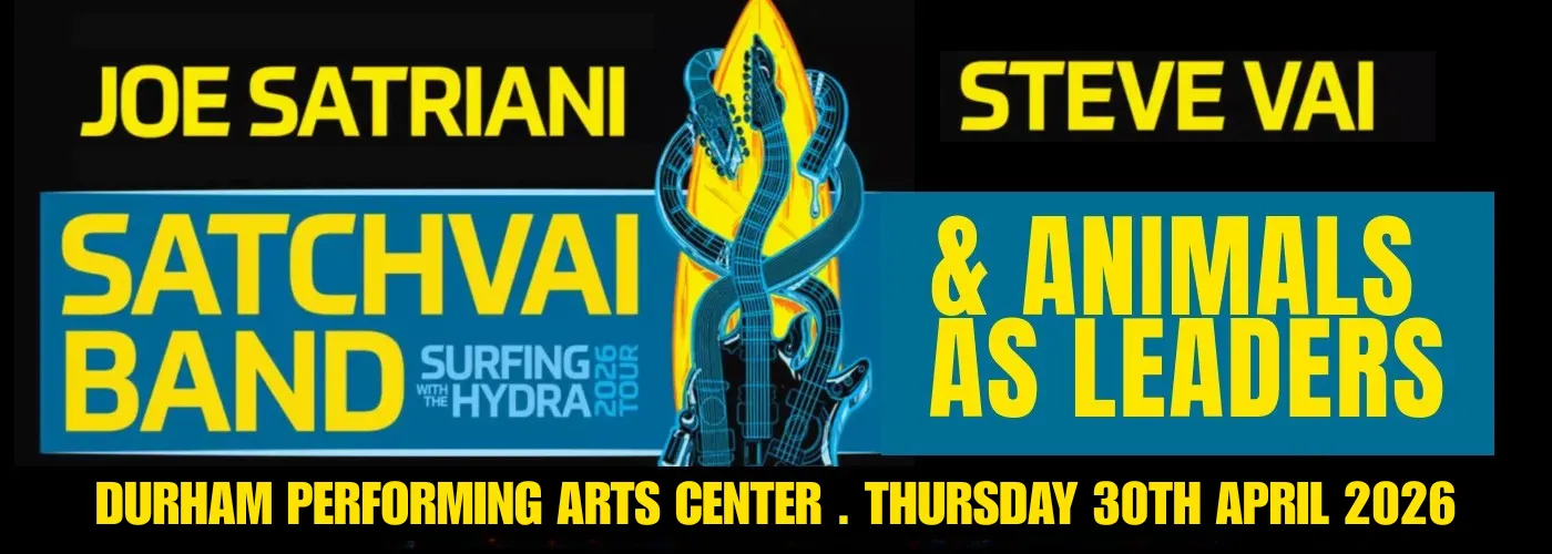 SatchVai Band: Joe Satriani & Steve Vai & Animals As Leaders