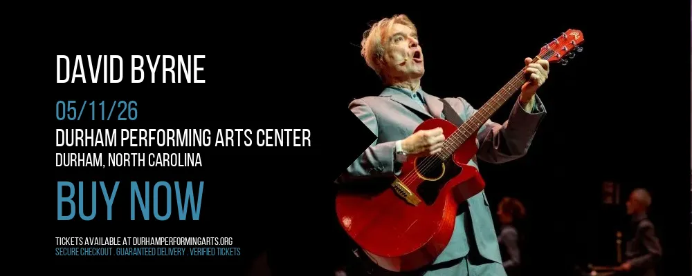 David Byrne at Durham Performing Arts Center