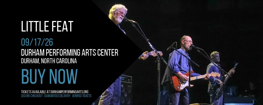 Little Feat at Durham Performing Arts Center