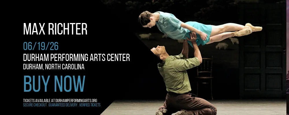 Max Richter at Durham Performing Arts Center