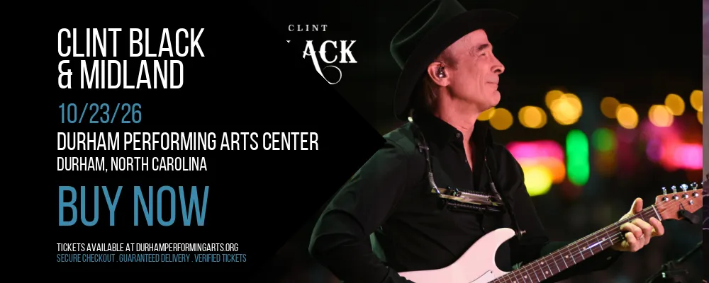 Clint Black & Midland at Durham Performing Arts Center