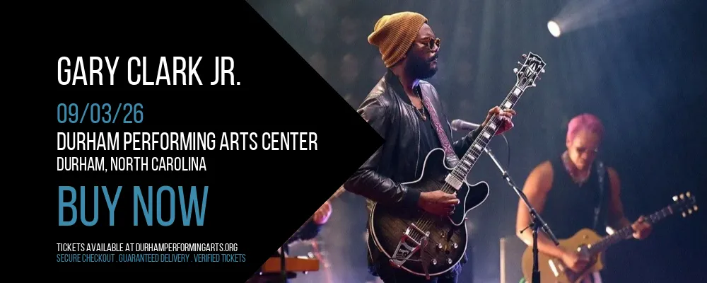 Gary Clark Jr. at Durham Performing Arts Center